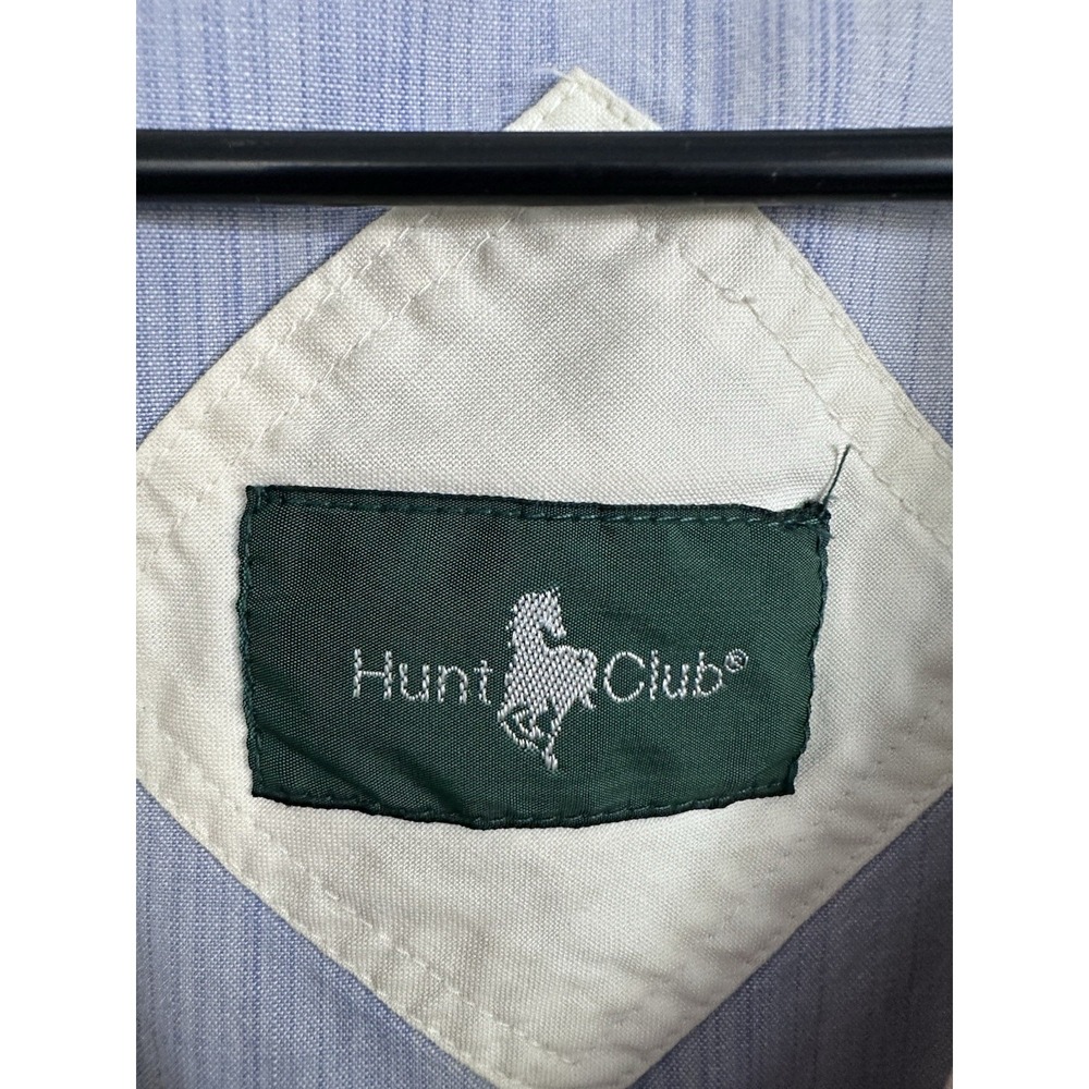 Vintage Hunt Club Cream Windbreaker Anorak Jacket Martha Stewart Look LARGE - Picture 9 of 16